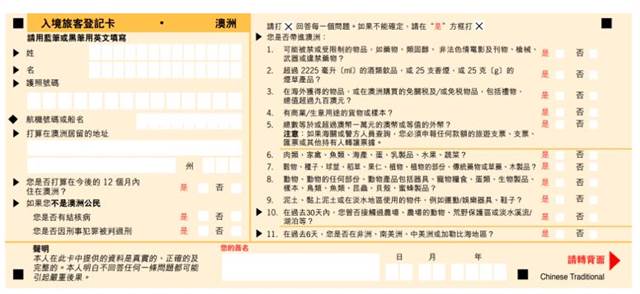 第一次入境澳洲不用慌,超全科普帖告訴妳什麼不可以帶