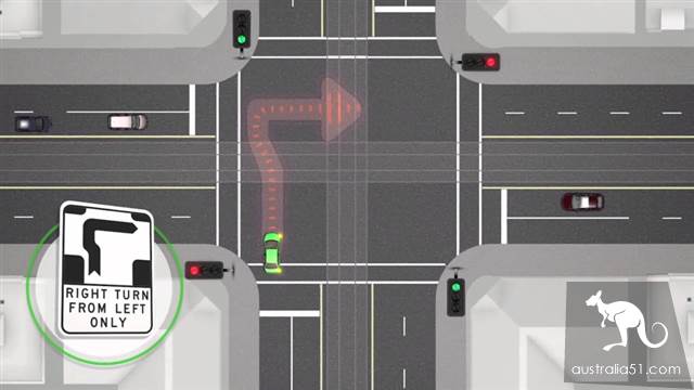 墨爾本P型轉彎(P-Turn)圖文詳解,墨爾本最新的交規妳一定要知道