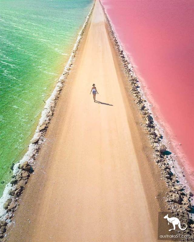 麥克唐奈爾湖,咬一口南澳的大自然西瓜