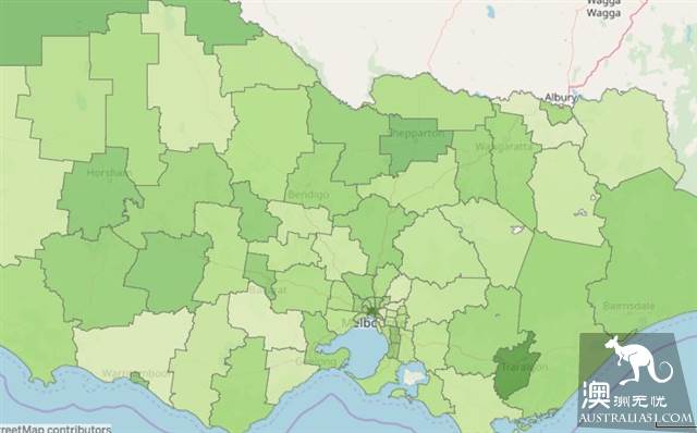 墨尔本犯罪地图！Fitzroy最常被抢，在CBD最易被性侵