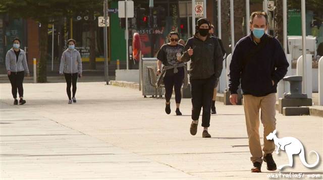 <a href='/city/Melbourne/' target='_blank'>墨爾本</a>地區的14天日均病例增幅降至50例以下。(澳洲廣播公司圖片)