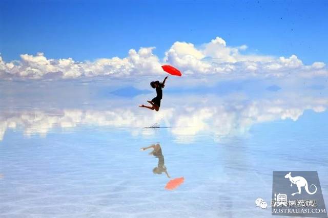 維州「天空之境」泰瑞爾湖乾了,沒了水居然美到上天