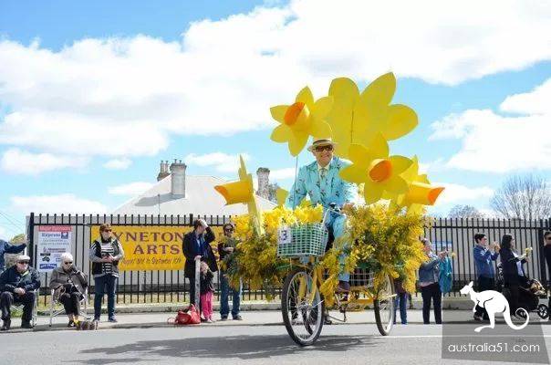 凱恩頓小鎮:63年傳統水仙花節,正確打開春天的模式