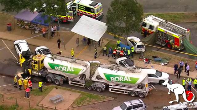 慘!新州卡車沖入高速休息區5人傷亡,司機已被起訴