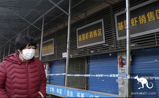 武漢華南海鮮市場罕見照片!
