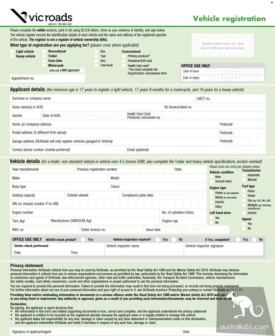 在澳洲如何給車輛注冊Rego,附最全攻略