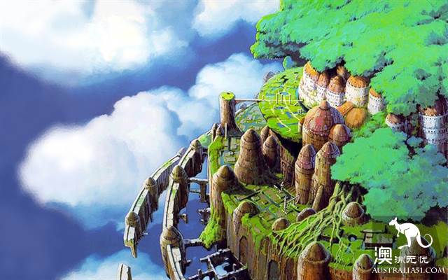 澳大利亞在宮崎駿的世界裹,被吉蔔力動畫記錄的取景地