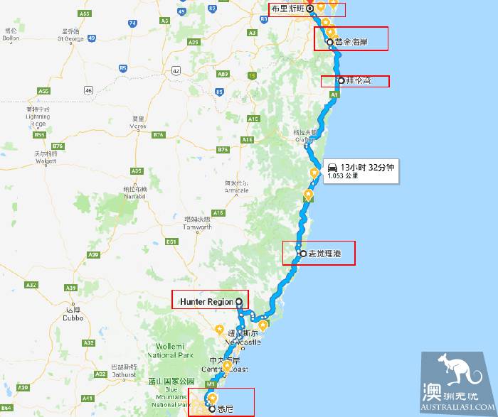 經典風景在路上,6條澳大利亞經典自駕線路大PK