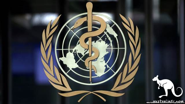 資料照:世界衛生組織位於瑞士日內瓦總部標志。