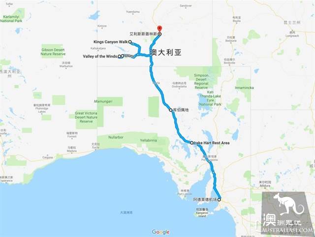 房车自助游，从阿德莱德到澳洲中心乌鲁鲁，属于我们独特的七天