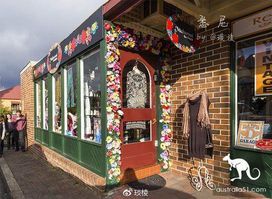 充滿生活氣息的最美小鎮,藍山中的小鎮盧菈(Leura)