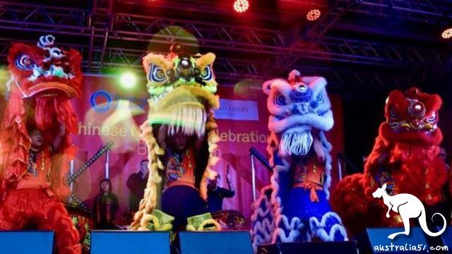 今年1月農歷春節的慶祝活動人潮明顯比往年少很多(Credit: BBC)