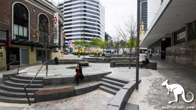 北<a href='/city/Sydney/' target='_blank'>悉尼</a>,午餐時間,街上人迹寥寥(<a href='/city/Sydney/' target='_blank'>悉尼</a>先驅晨報圖)