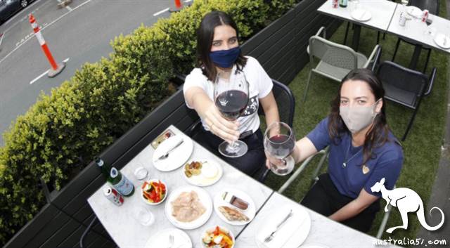 <a href='/city/Melbourne/' target='_blank'>墨爾本</a>的餐飲場所準備重開(《先驅太陽報》圖片)