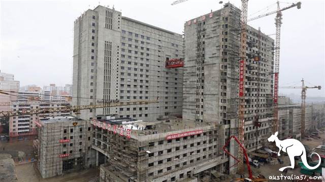 金正恩近日曾批評平壤綜合醫院施工進度落後。