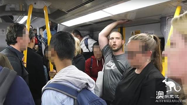美国男子登悉尼火车传教,惹恼乘客被喊闭嘴