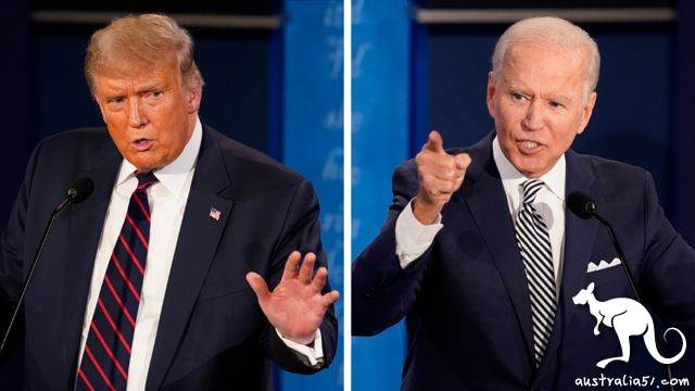 Donald Trump and Joe Biden