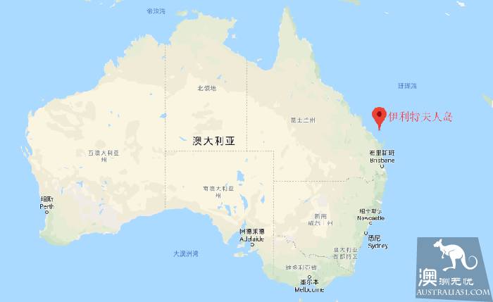 伊利特夫人島,昆士蘭中部的大堡礁“星辰”