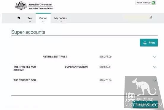 在澳洲如何查詢自己的Super養老金?