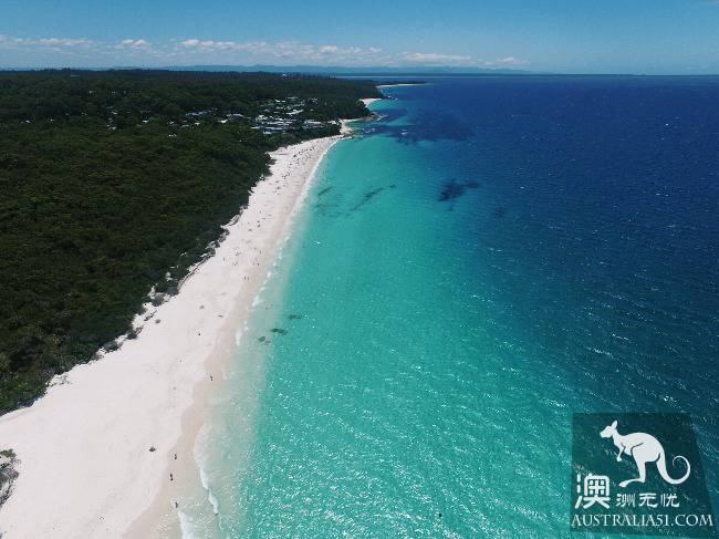世上最美丽最危险的白沙滩：海姆斯沙滩