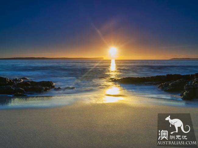 世上最美丽最危险的白沙滩：海姆斯沙滩