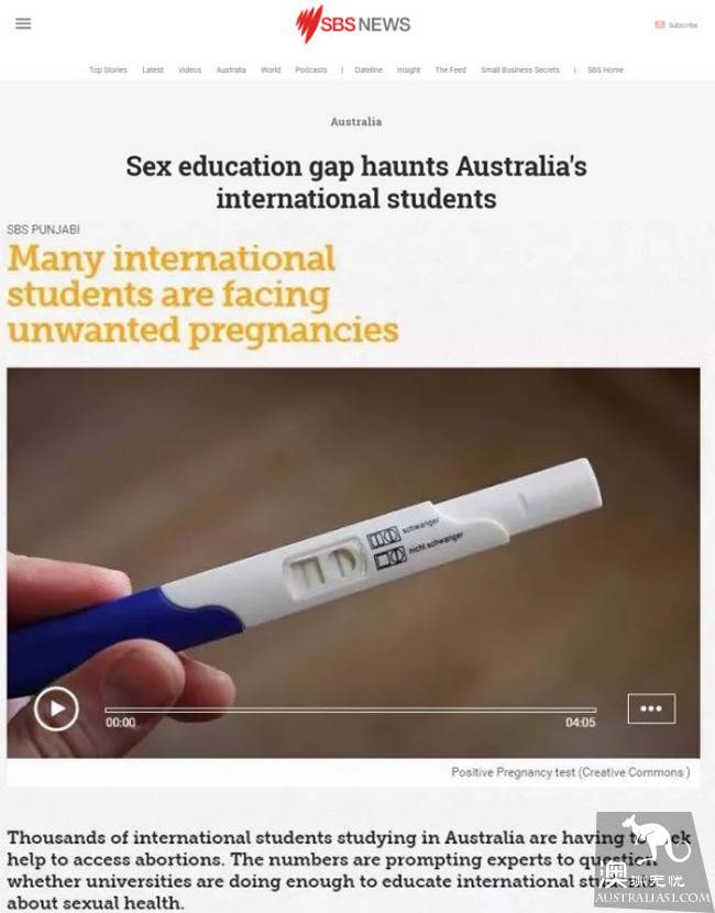 每年居然有4000名国际留学生做堕胎手术!