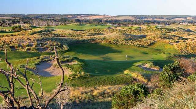 澳洲第一公众球场:班博古沙丘Barnbougle Dunes Golf