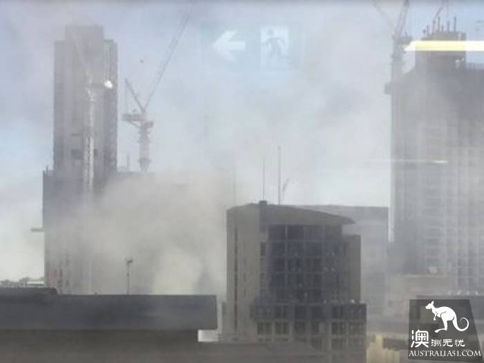 悉尼唐人街大楼发生火灾,事故原因尚在调查
