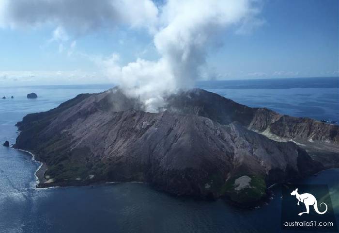 新西兰火山喷发已致5人死亡,目前仍有20多人失踪