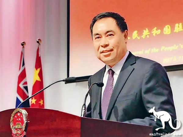 涉威嚇澳洲昆大學生華領事徐傑被查。圖/世界日報提供