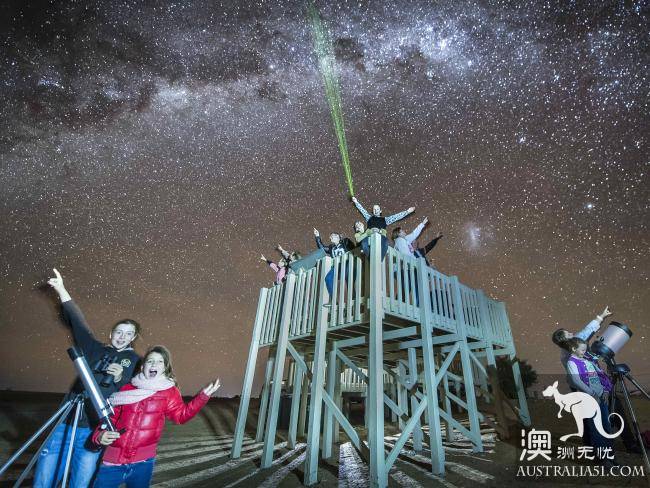 天空之境:維多利亞州的Lake Tyrrell