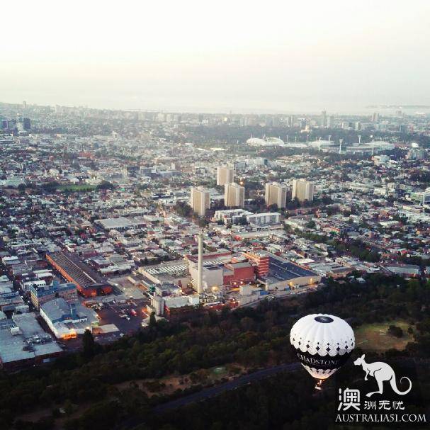 墨尔本热气球之旅,在热气球上看墨尔本的苏醒