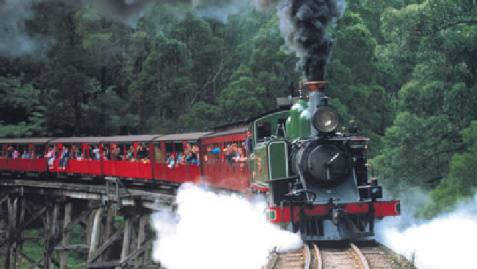 從墨爾本走向世界:普芬比利蒸汽小火車(Puffing Billy Railway)